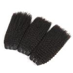 Buy cheap Jerry Curly Virgin Human Hair Bundles No Fiber 7A Grade Hair CE/BV/SGS from wholesalers