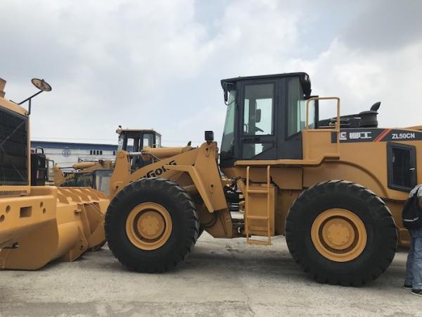 Buy cheap Liugong ZL50CN Small Second Hand Wheel Loaders 3m3 Bucket High Power from wholesalers