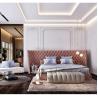 Buy cheap 2.2m King Size Fabric Bed 3.46m Modern Bedroom Furniture Sets 59.0in from wholesalers