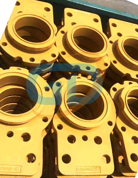 Buy cheap XCMG V7 Concrete Pump Spare Parts Custom Truck Outlet Yellow from wholesalers