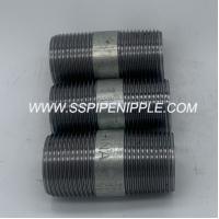Buy cheap 1/2"X2" Galvanized Steel Pipe Nipple ASTM A53 ANSI/ ASME B1.20.1 product