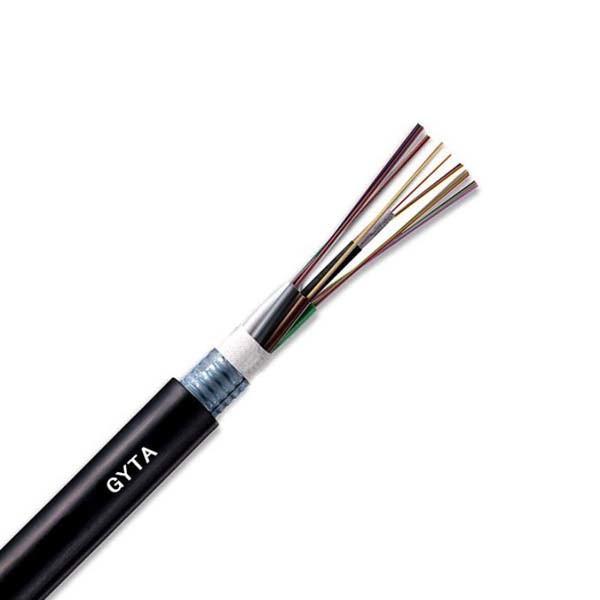 Buy cheap Outdoor 12 Core Fiber Optic Cable Layer Stranded Armored Optical Cable from wholesalers