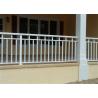 Buy cheap Anti Rust Building Railing , Aluminum Balcony Railing Custom Glass Color from wholesalers