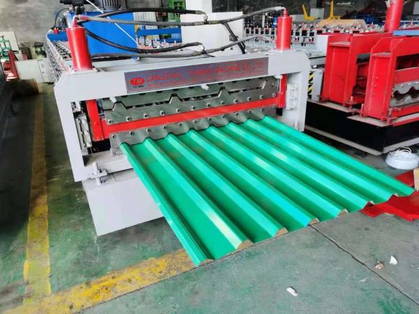 Buy cheap High Efficiency Sheet Roll Forming Machine 4 Tons 20 Meters / Min Working Speed from wholesalers
