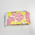 CMYK Printed Lady'S Sanitary Napkin Aluminum Foil Bag With Stickers