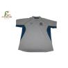 Buy cheap White Custom Embroidered Polo Shirts , 50 Polyester 50 Cotton Shirts Working Use from wholesalers