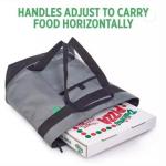 600d Melange Polyester Tote Thermal Insulated Cooler Bags For Women