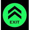 Buy cheap 1.24X45.7m Adhesive Night Luminous Film For Safety Exit Graphic Design Photoluminescent Luminous from wholesalers
