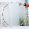 Buy cheap Rectangle Tempered Glass Dining Table Top Clear Round Table Top Glass from wholesalers
