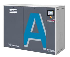 Buy cheap Oil Free Atlas Screw Air Compressor 15kw AQ 15 VSD Water Injected from wholesalers
