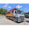 Buy cheap 49m Concrete Pump Truck Used Beton Pump Construction Machine with 1400mm Feeding Height from wholesalers
