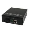 Buy cheap Black Iron Gigabit Ethernet Poe Media Converter Multimode / Singlemode from wholesalers