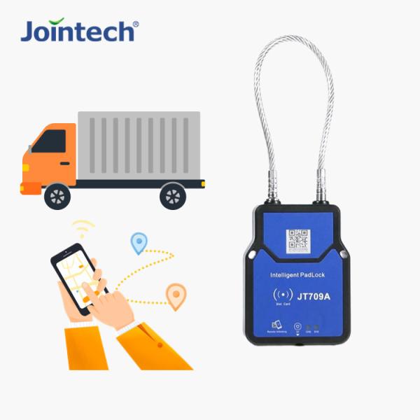 Quality Jointech JT709A Shipping Container GPS Padlock GPS Security Lock Waterproof for sale