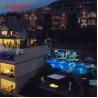 Buy cheap Transparent 100Mm Swim Pool Wall Bottom And Side Panel For Swimming Pool From Aupool from wholesalers