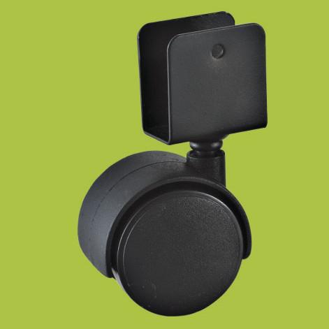 Buy cheap cheap price casters black clamp platen caster, components for furniture from wholesalers