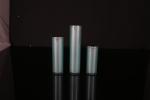 Double Wall White Slim Empty Cosmetic Bottles / 30ml Plastic Pump Bottles