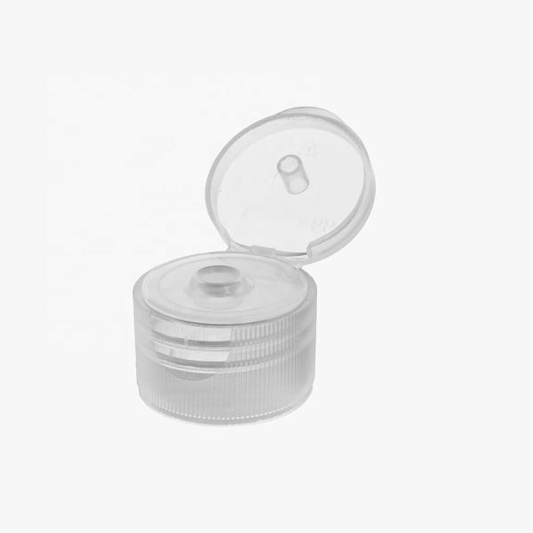 Buy cheap K902-1 Flip Top Plastic Cap ISO14001 Nontoxic Transparent 18/20/24/28mm from wholesalers