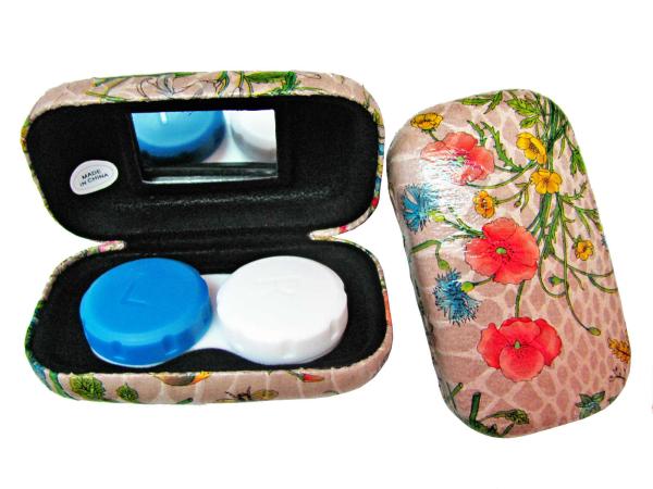Buy cheap Painting Of Flowers Contact Lens Case For Women With Chinese Characteristics from wholesalers