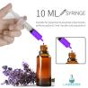 Buy cheap 10ml Syringes 100 Pack Plastic Small Syringe with Tip Cap, Measuring Syringe, Oral Syringe Scientific Labs, Feeding from wholesalers