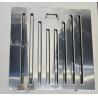 Buy cheap Touch Control Glass Chimney Hood with Hand Sensor 3 Speed Settings Arc Glass Exhaust Hood from wholesalers