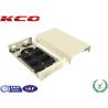 Buy cheap 55dB ODF Metal FTTH Distribution Box / Optical Fiber Termination Box 24 Fibers from wholesalers