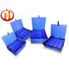 Buy cheap Blue Shock Resistant Corrugated Plastic Box With Dividers 3mm Thickness from wholesalers