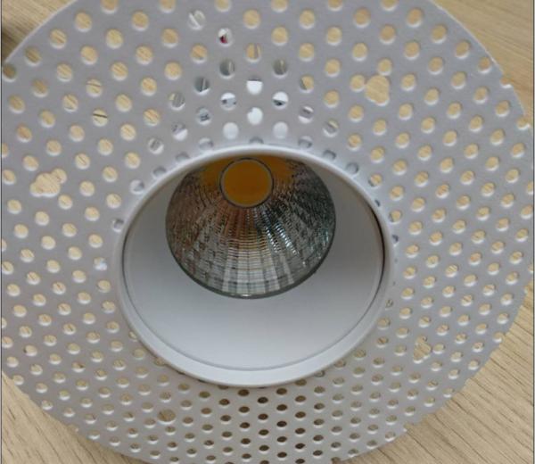 Buy cheap White IP54 10 W Hidden Trim Round Led Downlight For Hotel / Store from wholesalers