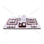 Luxurious Wooden Jewelry Display Showcases With for jewelry props store