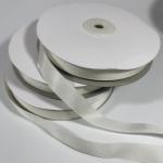 100% real pure silk woven double face taffeta silk ribbons for embroidery and