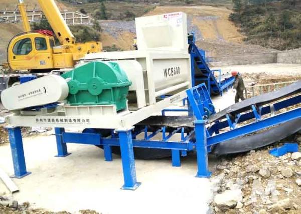 Buy cheap Stationary Electric Industrial Soil Mixer WBZ600 Soil Mixing Equipment from wholesalers