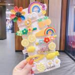 Diy Childrens Hair Accessories Fruit Shape Hair Grips Cartoon Baby For Girls