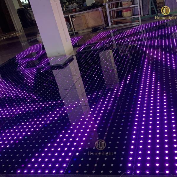 Buy cheap 14kg Product Weight LED Starlit Dance Floor Panel for Nightclub Event in Bar Wedding from wholesalers