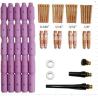 Buy cheap Welding Gun Parts Tig Consumables Kits 58PK High Durability For WP 17 18 26 Torch from wholesalers