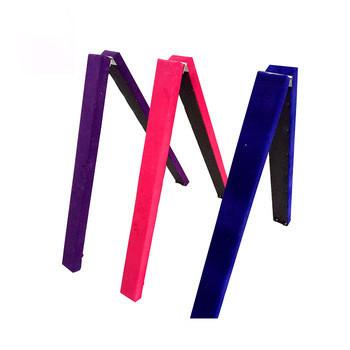 Buy cheap Children Household Fold Up Balance Beam Purple With PVC Wood Core Material from wholesalers