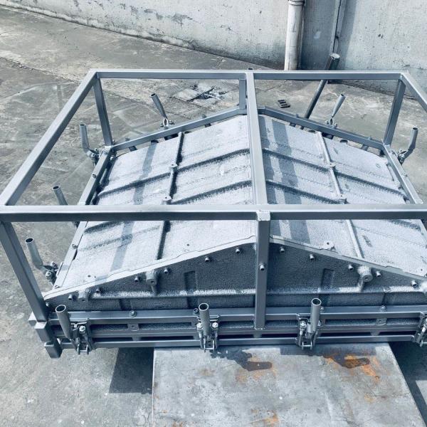 Buy cheap Aluminum Rotational Molds Die Casting For Rotomolding Plastic Top Roof Part from wholesalers