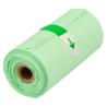 Buy cheap White Printed HDPE T-Shirt Shopping Bags with Eco Thank You Logo and Customized Design from wholesalers