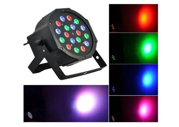 Buy cheap Cheap Indoor Led Par Light 18 X 1w/3w Flat Par Plastic House Low Cost TSA119 from wholesalers