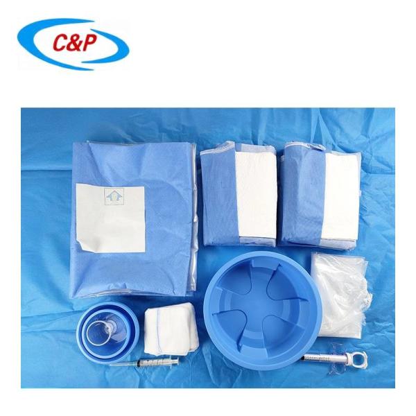 Buy cheap Medical Consumables Disposable Femoral Angiography Drape Blue Anti Static from wholesalers