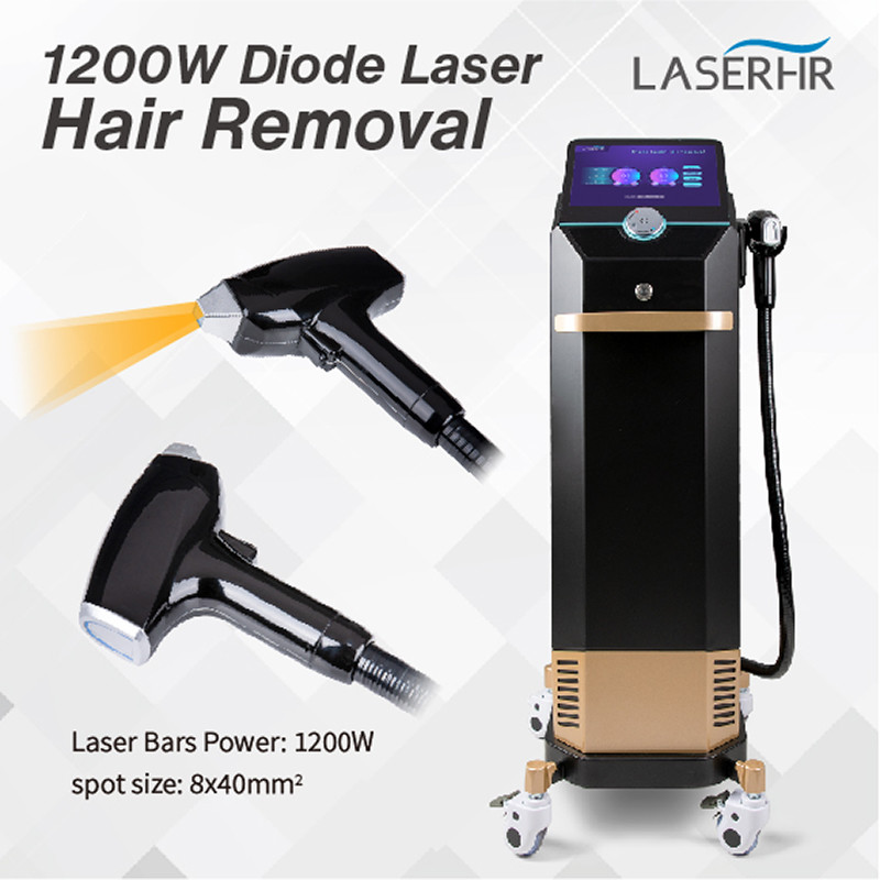 810nm 808nm Hair Removal Machine 1200W Diode Laser Permanent Hair Removal