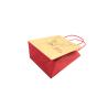 Buy cheap Biodegradable Luxury Christmas Packaging , Brown Paper Christmas Gift Bags from wholesalers