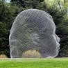 Buy cheap Outdoor Garden Metal Wire Face Statue Stainless Steel Head Sculpture from wholesalers