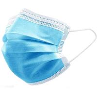 Buy cheap Eco - Friendly Disposable Non Woven Face Mask 3 Ply High Filtration Efficiency product
