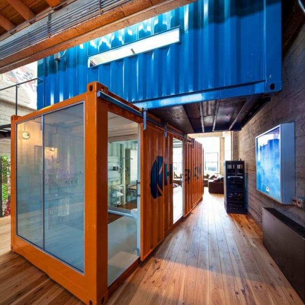 Buy cheap Modular Prefabricated Shipping Container Houses With Ladder Roof 20 Feet Folding Expandable from wholesalers