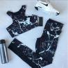 Buy cheap Sport Suit Print Women's Yoga Apparel , Breathable Yoga Set Sexy Sporty Ladies Gym Wear from wholesalers