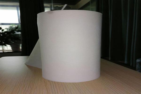 Buy cheap White 25gsm Melt Blown Filter Fabric Breathable 175mm Width In Roll from wholesalers