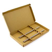 Buy cheap Eco Friendly Kraft Corrugated Mailer Boxes For Straws Shipping product