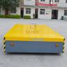 Buy cheap Steerable 3 Tons Electric Flat Car , Motor Driven Automatic Transfer Cart from wholesalers