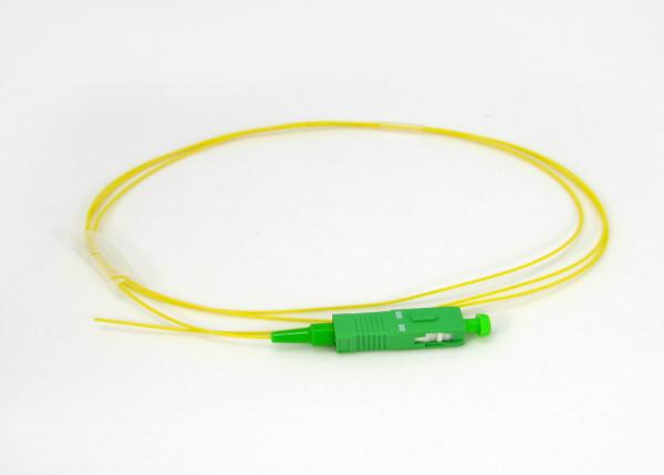 Buy cheap CATV LAN MAN Fiber Optic Pigtail Connector LC ST MU MPO , 50/125um 62.5/125um from wholesalers