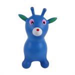 New Arrival dot print PVC inflatable toys kids ride animal plastic jumping deer