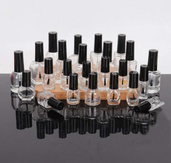 Buy cheap Glass 15ml Empty Nail Polish Bottles H2.6in from wholesalers